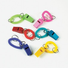 Whistle Expando Bracelet Key Chains (1 dz)