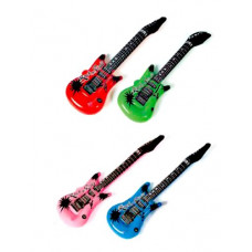 12-Pack Inflatable Rock Star Electric Guitar