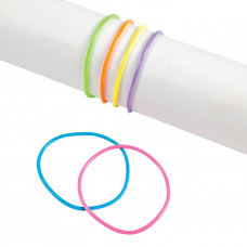 Neon Jelly Bracelets (144 pcs) [Toy]