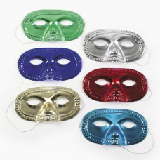 Metallic Half-Masks (2 dz)