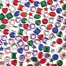 .5.in-Self Adhesive Jewels-Kids Crafts-BAG