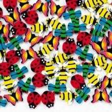 144 Mini Insect Erasers