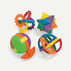 Plastic Puzzle Balls (1 dz)