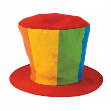 Oversized Felt Clown Top Hat Party Costume Carnival