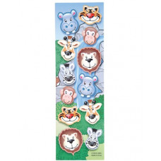 Rhode Island Novelty 144 Zoo Animal Stickers